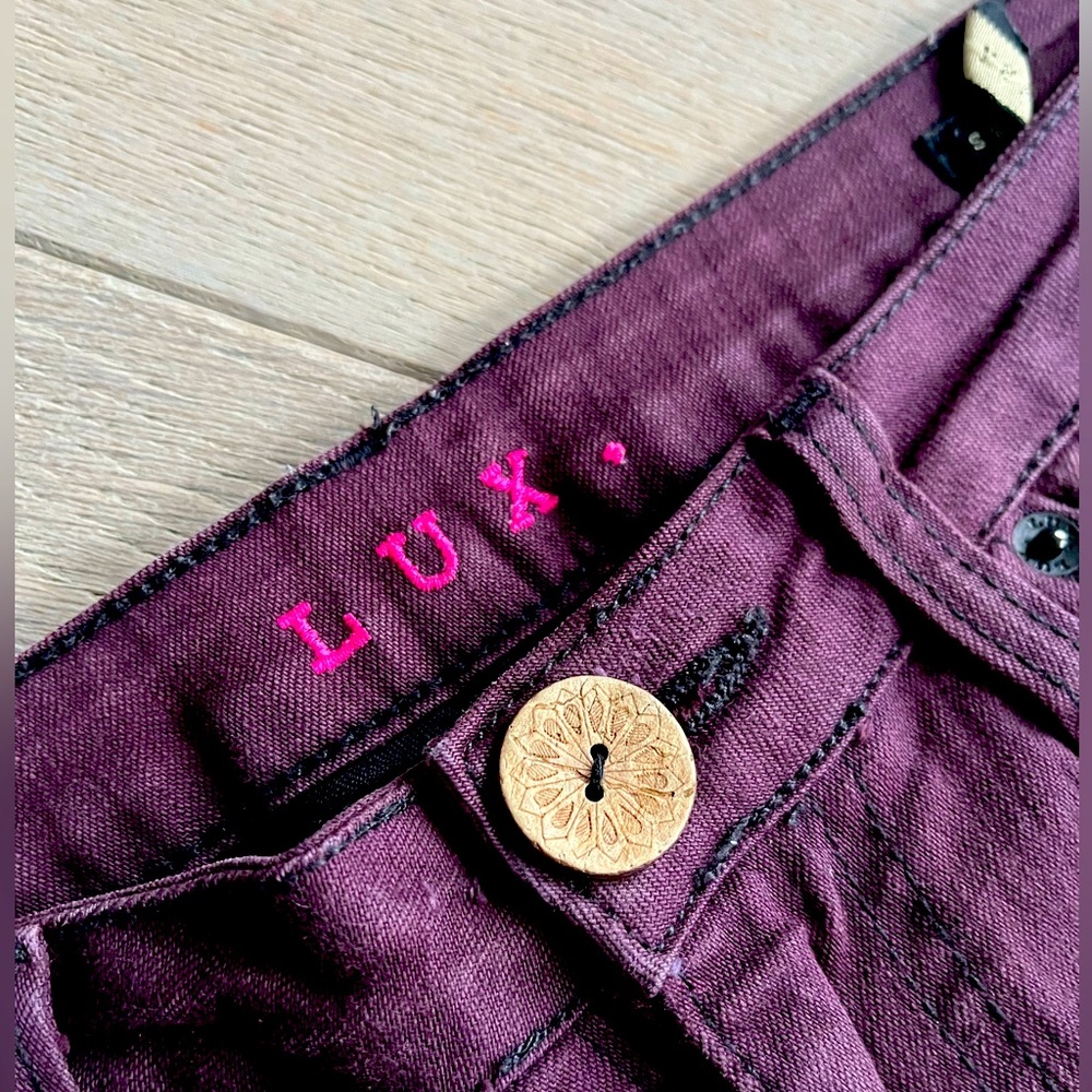 Lux jeans, purple